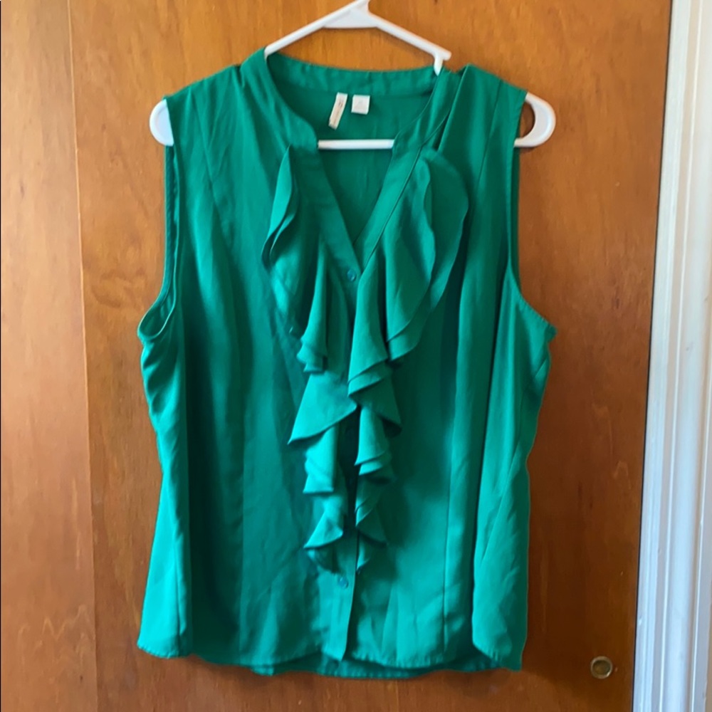 Kelly green Cato top